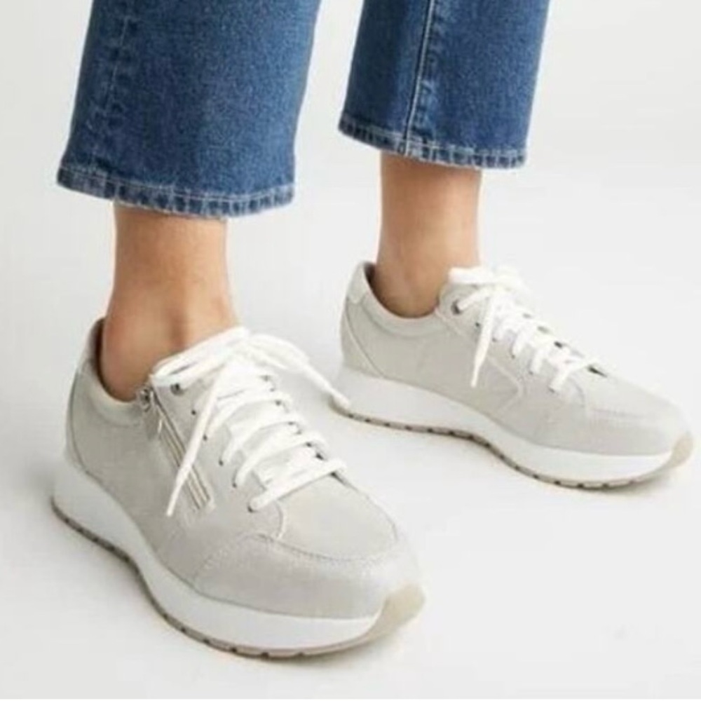 New Munro Sutton Leather Sneakers size 6.5